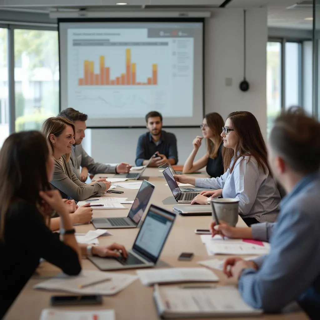 Equipo en capacitación